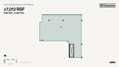 2603-2633 Camino Ramon, San Ramon, CA for lease Floor Plan- Image 1 of 1