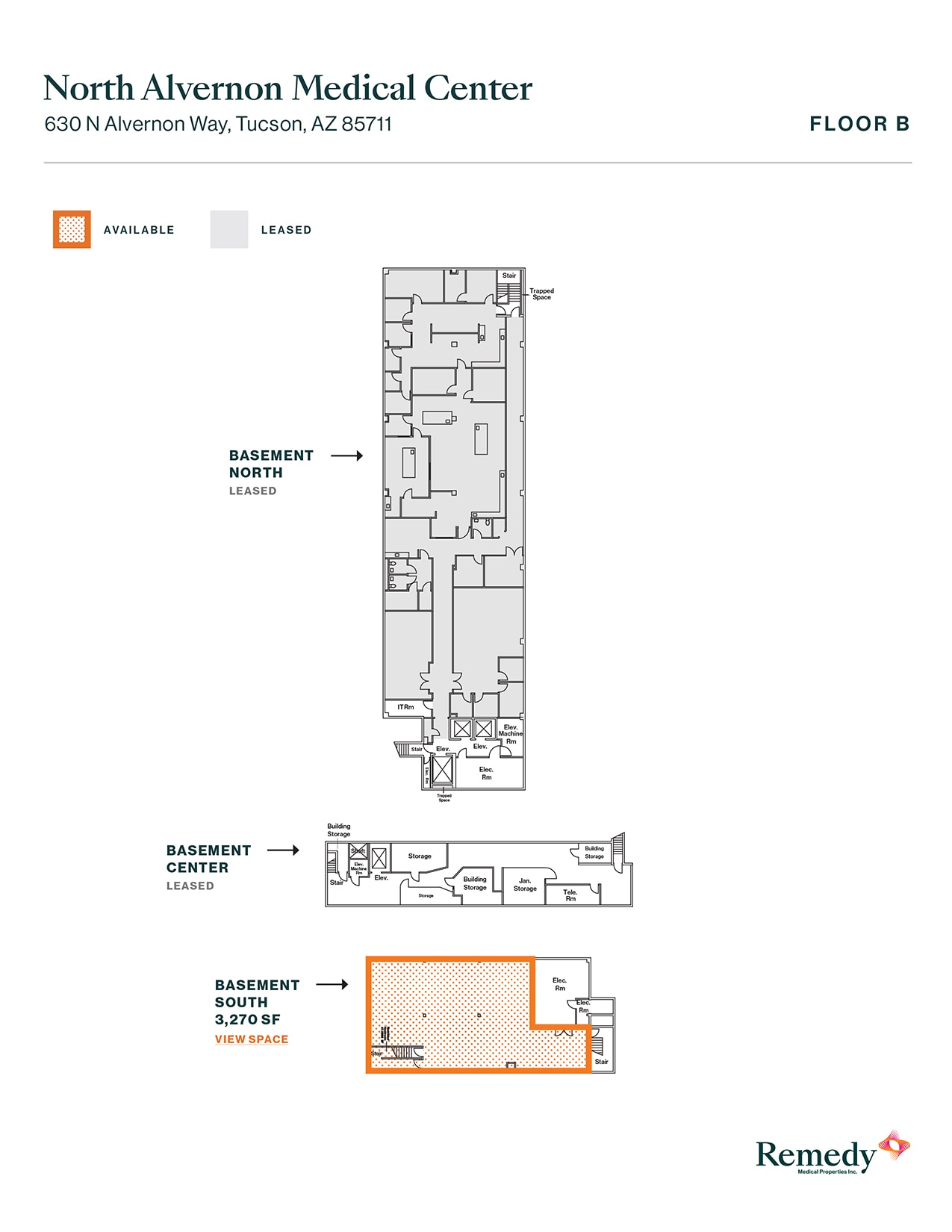 630 N Alvernon Way, Tucson, AZ for lease Floor Plan- Image 1 of 2