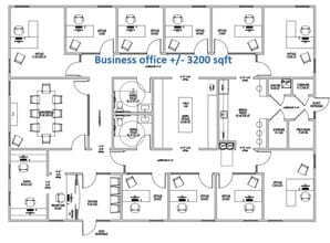 634 Fairview Rd, Simpsonville, SC for lease Floor Plan- Image 1 of 4