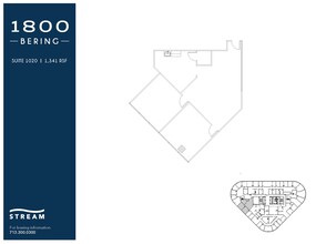 1800 Bering Dr, Houston, TX for lease Floor Plan- Image 1 of 1