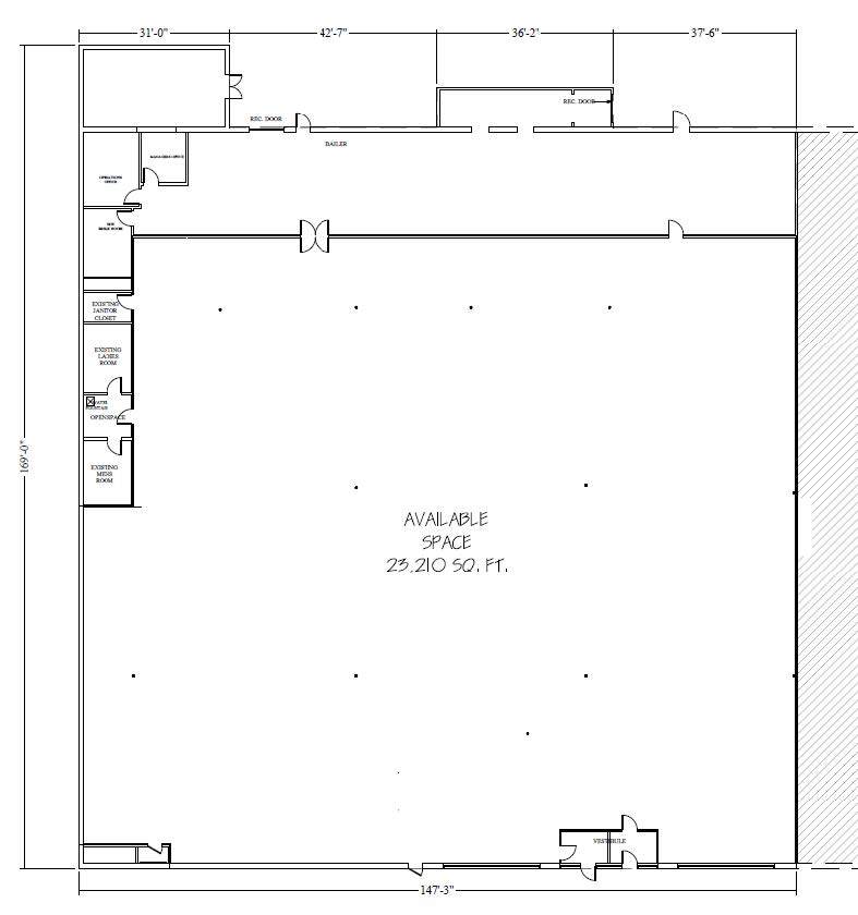 119-151 Webster Square Rd, Berlin, CT for lease Floor Plan- Image 1 of 1