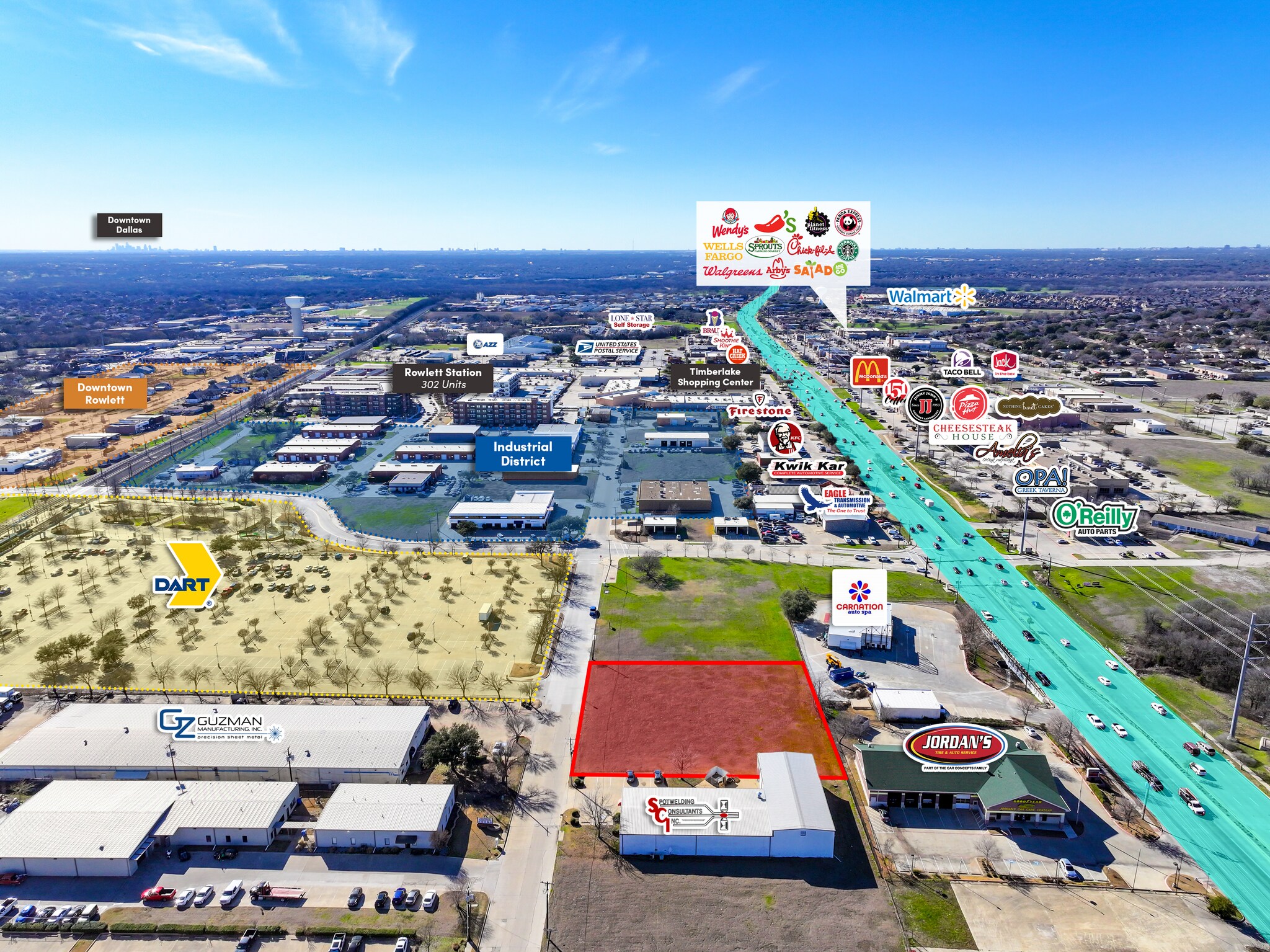 4201 Industrial St, Rowlett, TX for sale Primary Photo- Image 1 of 1