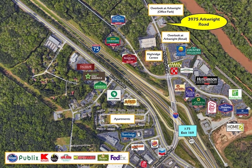 3975 Arkwright Rd, Macon-Bibb, GA for lease - Building Photo - Image 3 of 3