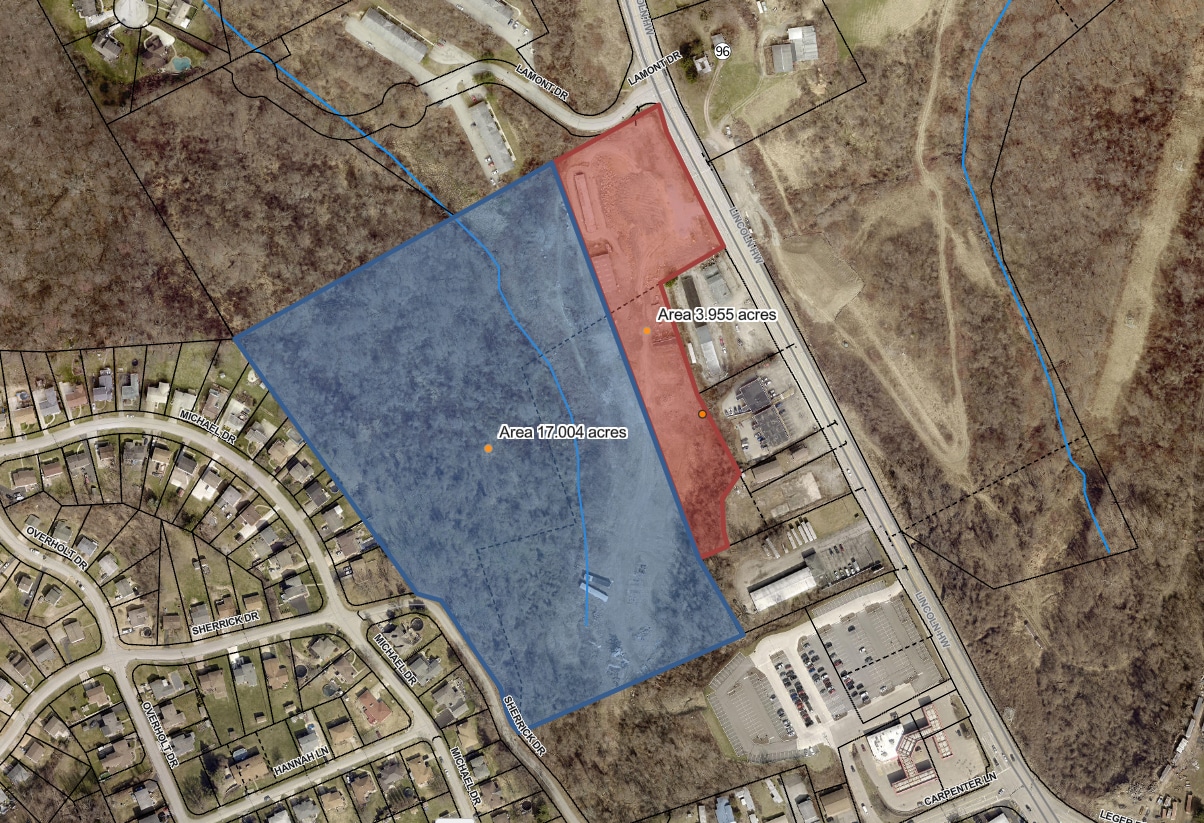 14140 Us-30, Irwin, PA for sale Aerial- Image 1 of 7