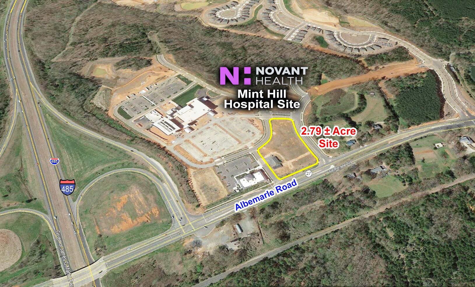 Albemarle Rd I485, Mint Hill, NC, 28227 Commercial Land For Lease
