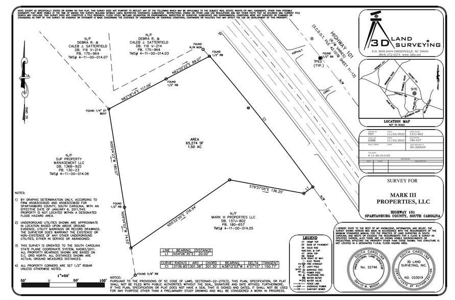 4612 Highway 101, Woodruff, SC for sale - Building Photo - Image 1 of 3