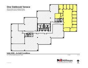 18W200 W 22nd St, Oakbrook Terrace, IL for lease Floor Plan- Image 2 of 2