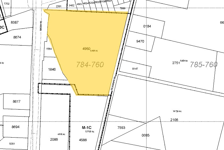 9015 Brook Rd, Glen Allen, VA for sale Plat Map- Image 1 of 1