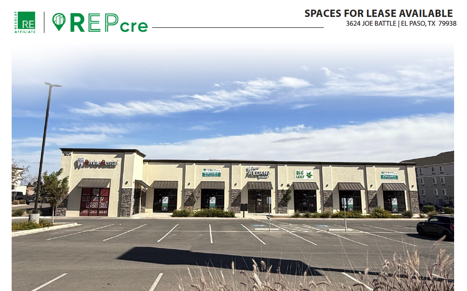 3624 Joe Battle Blvd, El Paso, TX for lease - Building Photo - Image 1 of 10