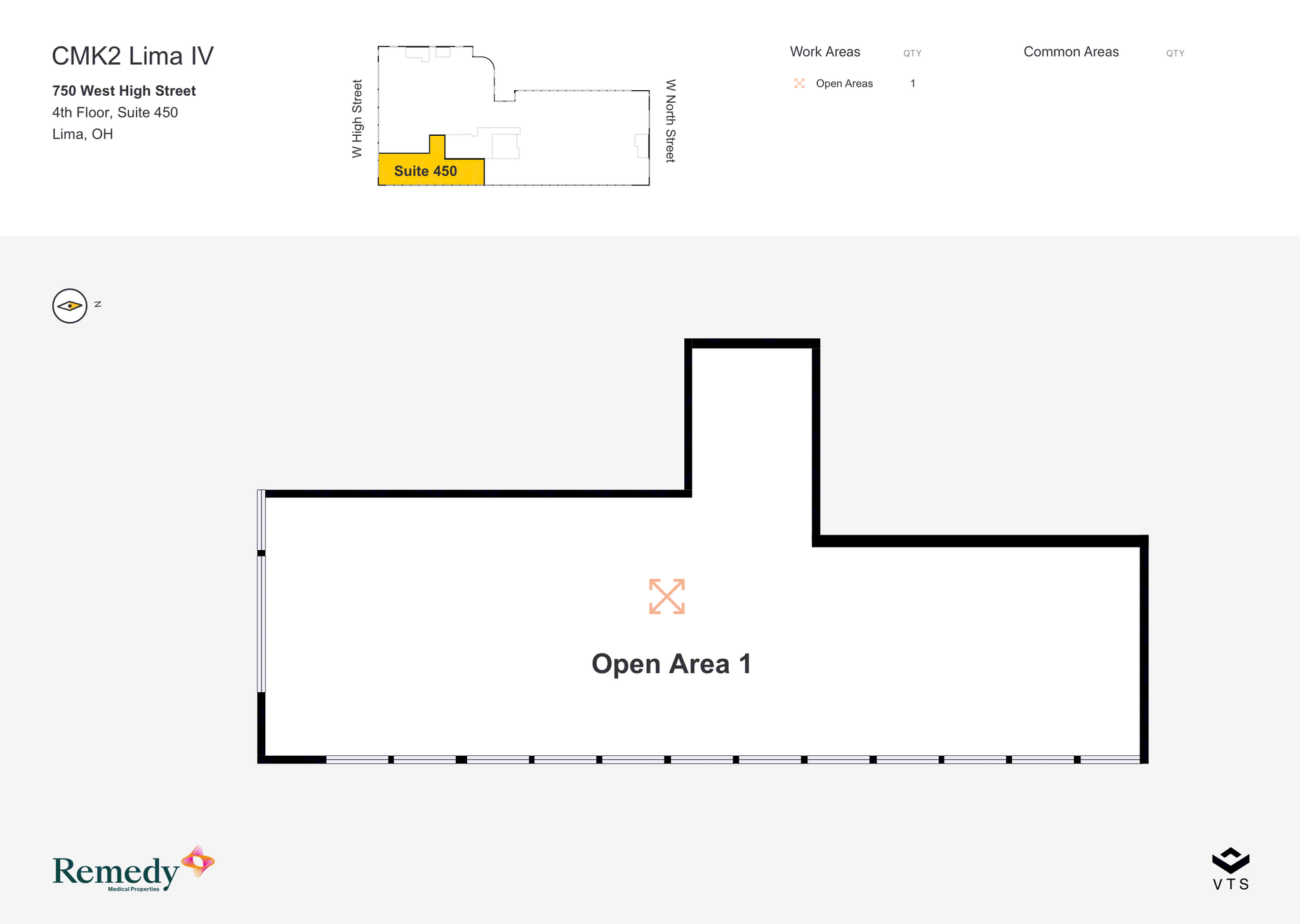 750 W High St, Lima, OH for lease Floor Plan- Image 1 of 4