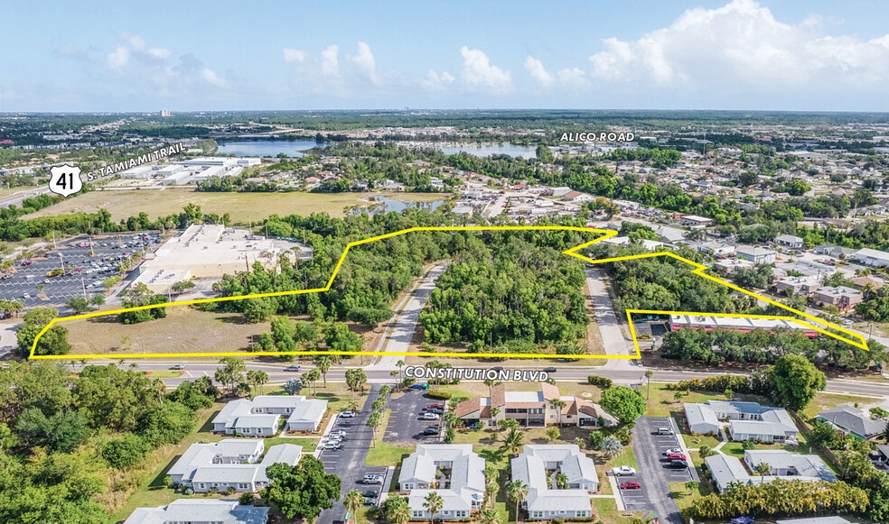 7011 Constitution Blvd, Fort Myers, FL for sale - Aerial - Image 1 of 6