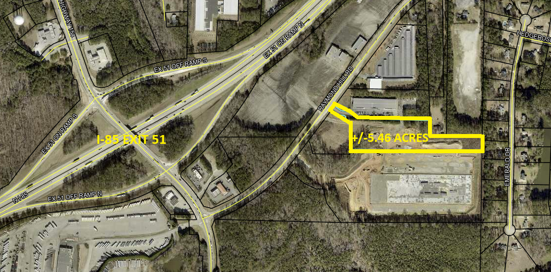 Raymond Hill Road, Newnan, GA for lease Aerial- Image 1 of 3