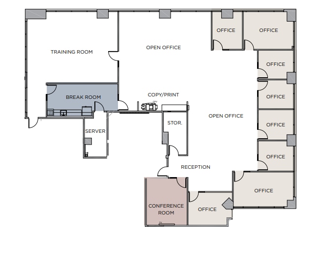 7676 Hazard Center Dr, San Diego, CA for lease Floor Plan- Image 1 of 1
