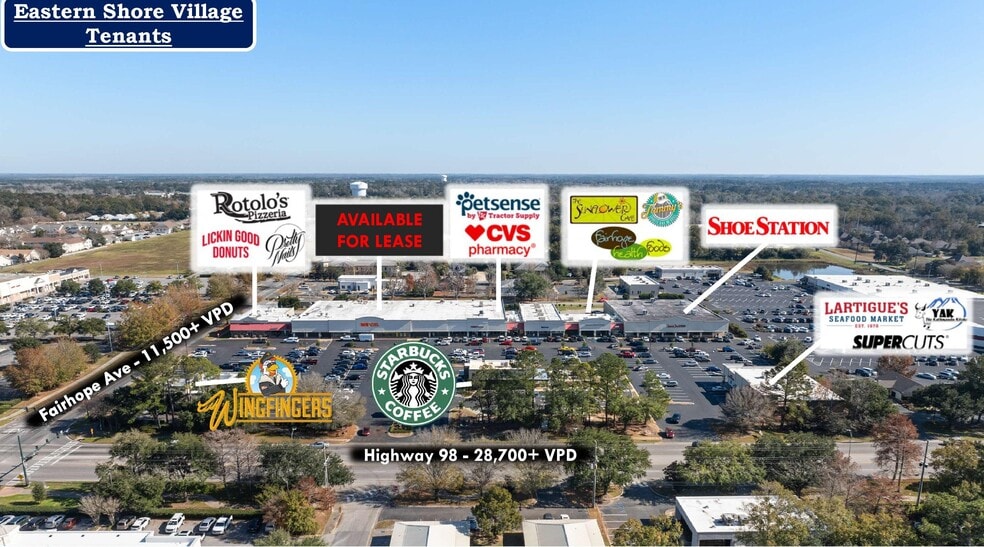 100-350 Eastern Shore Shopping Ctr, Fairhope, AL for lease - Building Photo - Image 2 of 8