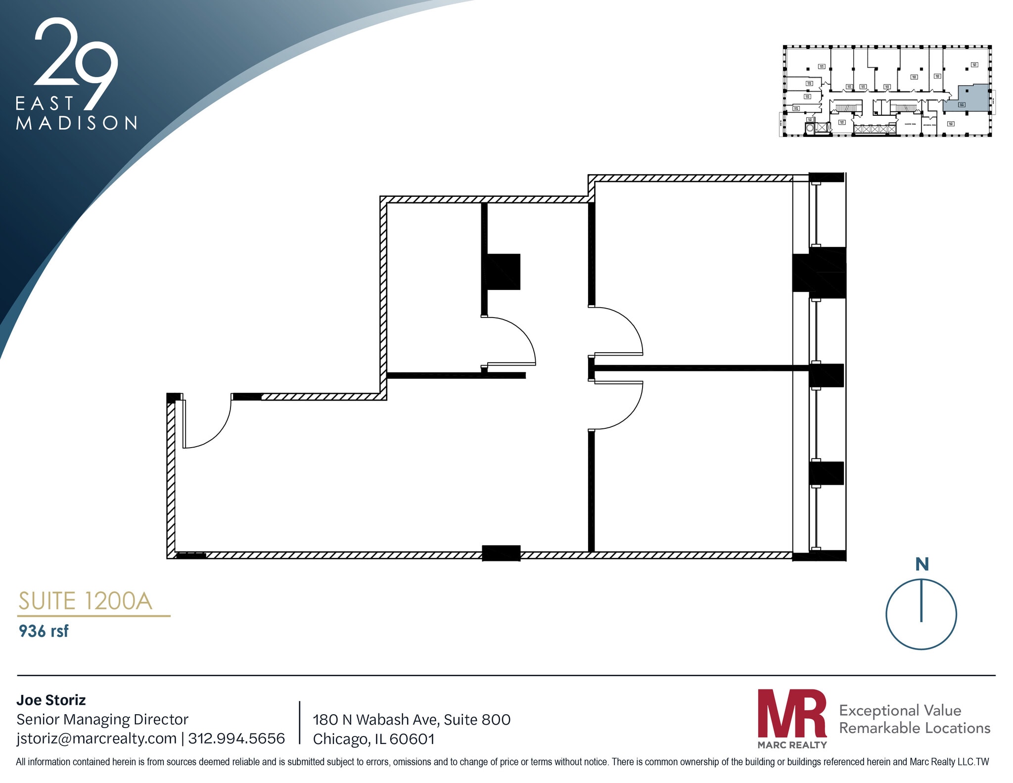 29 E Madison St, Chicago, IL for lease Floor Plan- Image 1 of 1