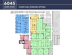 6045 Alma Rd, McKinney, TX for lease Floor Plan- Image 1 of 2