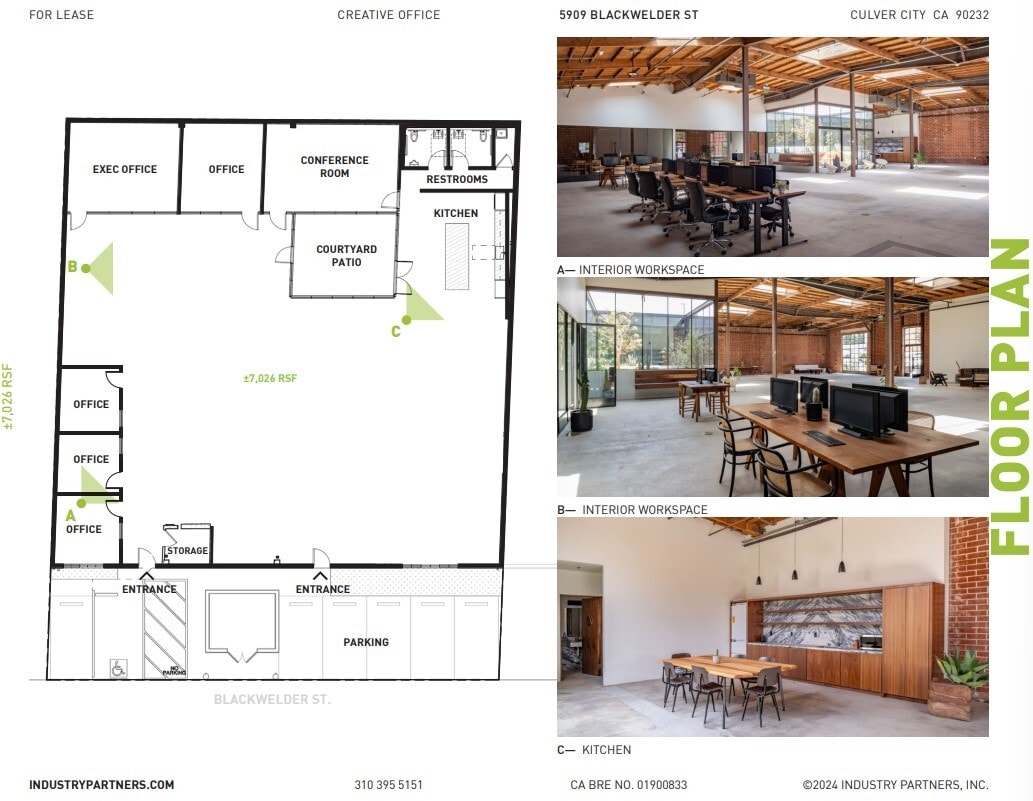 5909 Blackwelder St, Culver City, CA for sale Floor Plan- Image 1 of 9