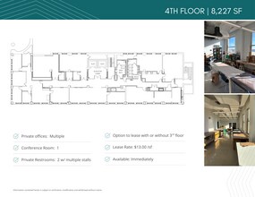 5-25 E Van Buren St, Joliet, IL for lease Floor Plan- Image 1 of 8
