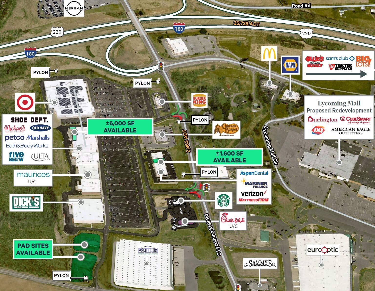 Lycoming Mall Rd, Muncy, PA for lease Building Photo- Image 1 of 3