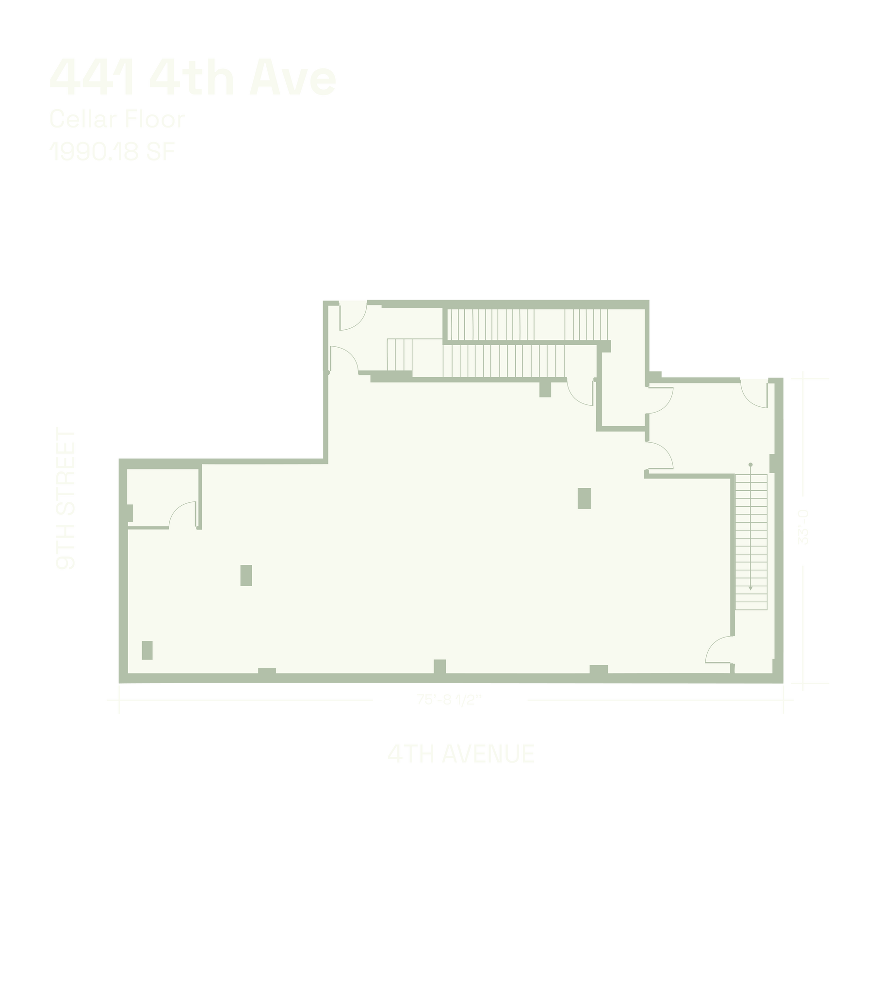 262 9th St, Brooklyn, NY for lease Floor Plan- Image 1 of 1