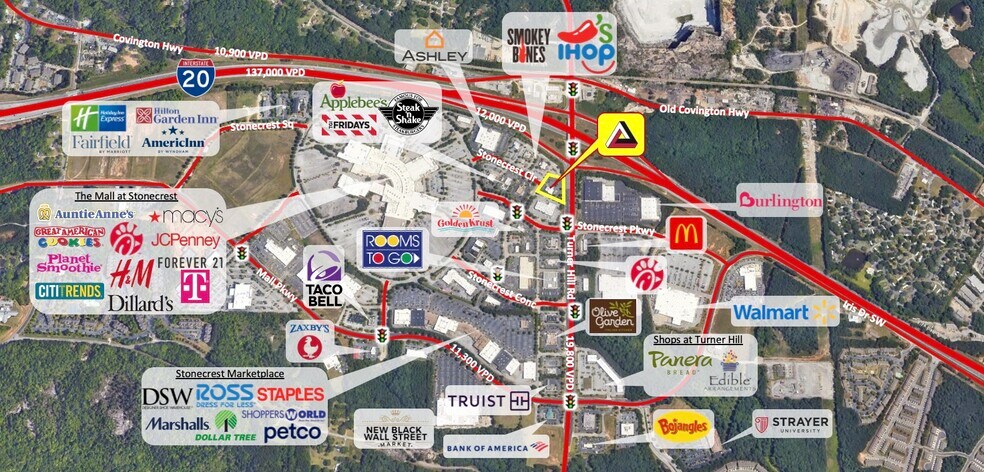 2940 Stonecrest Cir, Lithonia, GA for sale - Aerial - Image 1 of 1