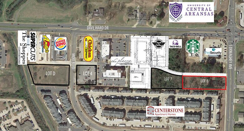 815 S Donaghey Ave, Conway, AR for sale - Primary Photo - Image 1 of 1