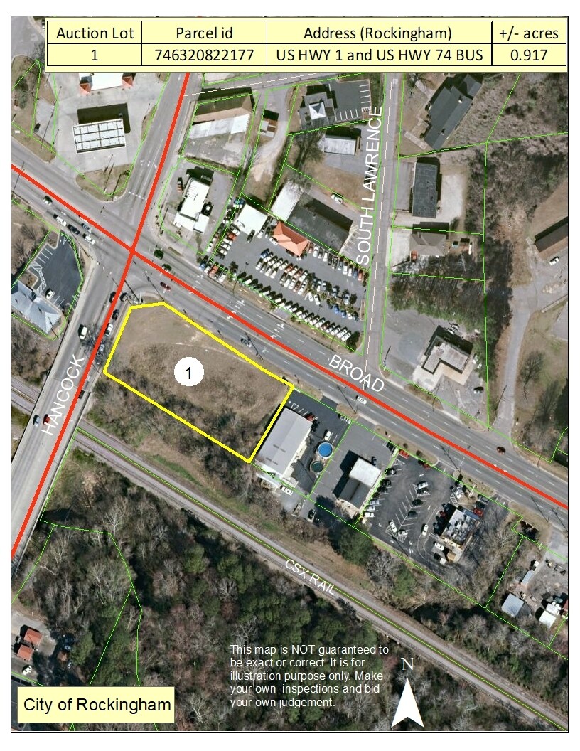 E Broad Ave, Rockingham, NC for sale Building Photo- Image 1 of 1