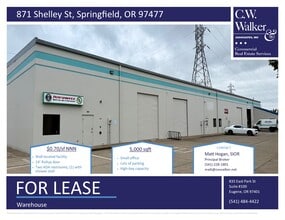 869-875 Shelley St, Springfield, OR for lease Interior Photo- Image 1 of 1