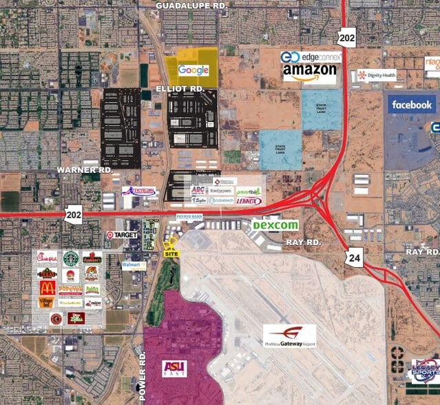 5118 S 71st Rd, Mesa, AZ for sale - Aerial - Image 2 of 2