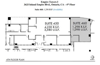 3633 Inland Empire Blvd, Ontario, CA for lease Floor Plan- Image 1 of 1