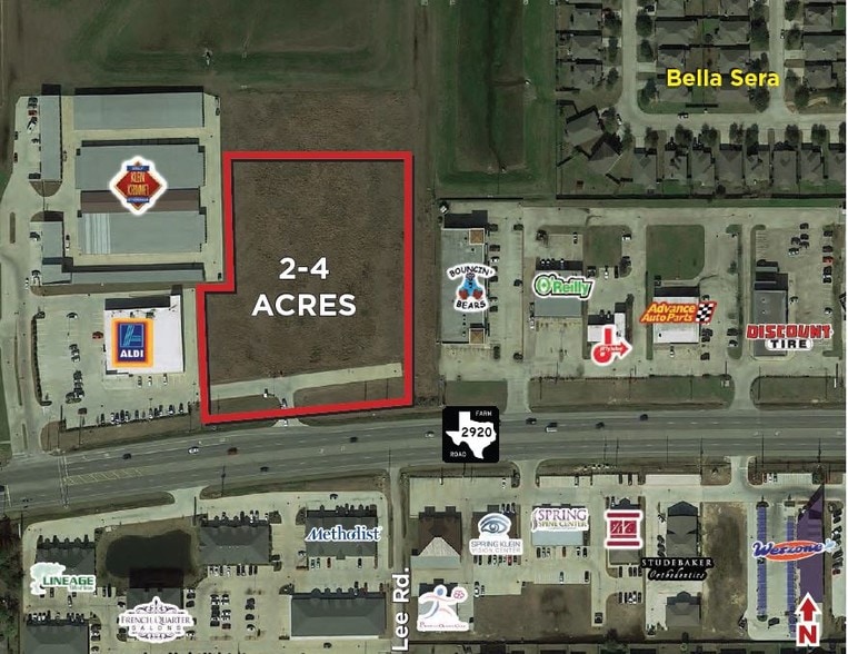 0 FM 2920, Spring, TX for sale - Aerial - Image 1 of 1