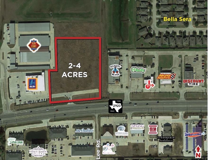 0 FM 2920, Spring, TX for sale Aerial- Image 1 of 1