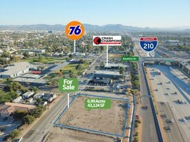 Industrial land on H St, San Bernardino - Truck Stop