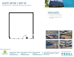 2625 Butterfield Rd, Oak Brook, IL for lease Floor Plan- Image 1 of 1