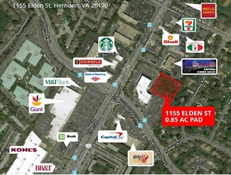 More details for 1155 Elden St, Herndon, VA - Land for Lease