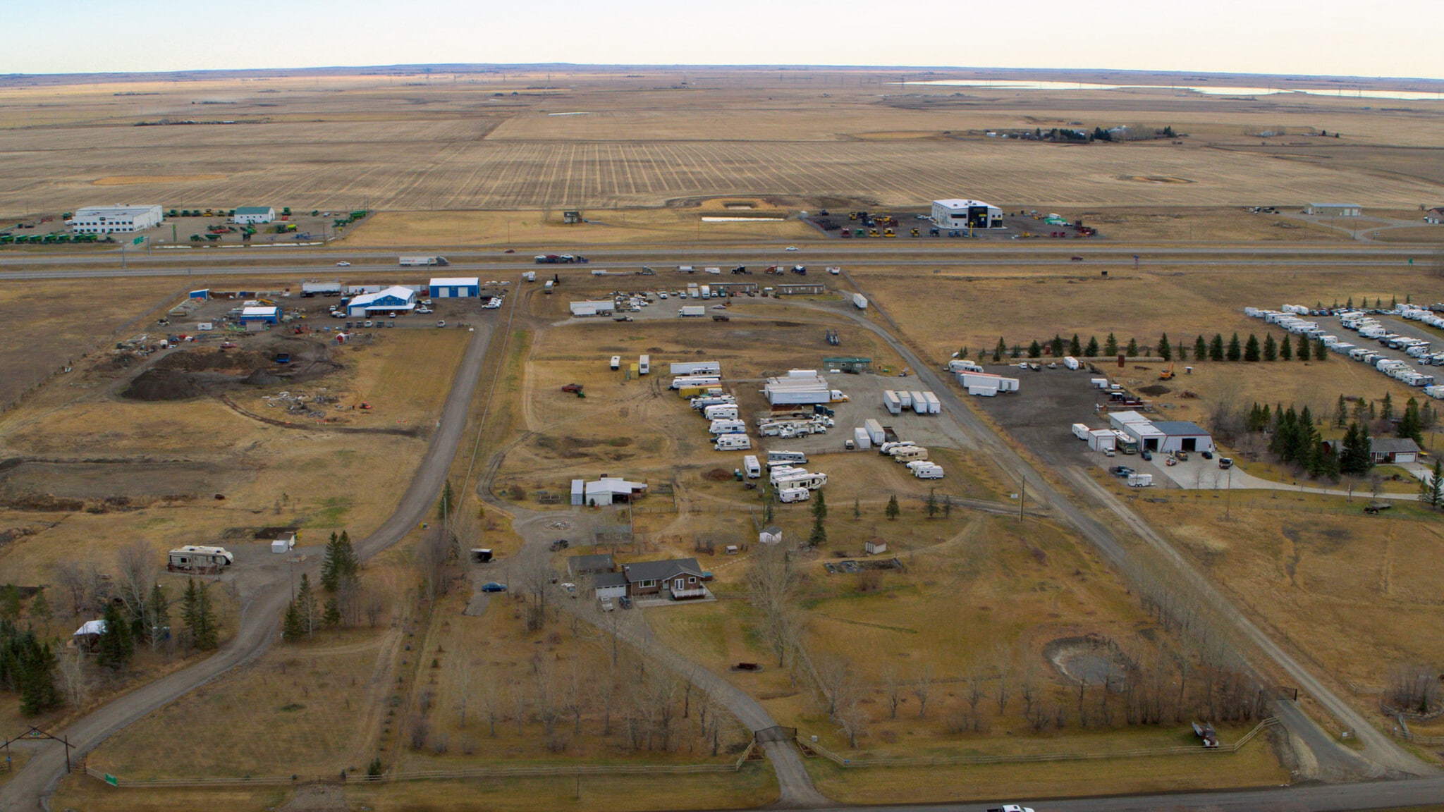 498156 112, High River, AB for sale Aerial- Image 1 of 1
