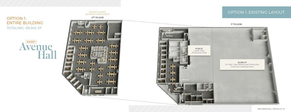 26081 Avenue Hall, Valencia, CA for lease - Floor Plan - Image 2 of 14