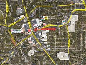 821 Concord Rd SE, Smyrna, GA - aerial  map view