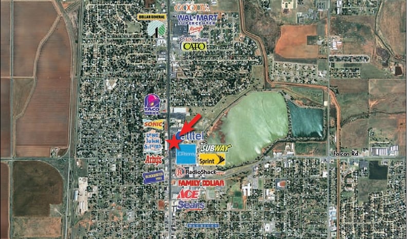 1610 N Main St, Altus, OK for sale - Aerial - Image 1 of 1