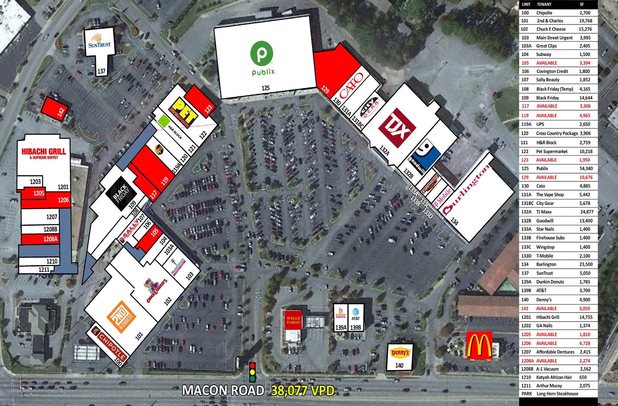 3201 Macon Rd, Columbus, GA 31906 - Cross Country Plaza | LoopNet