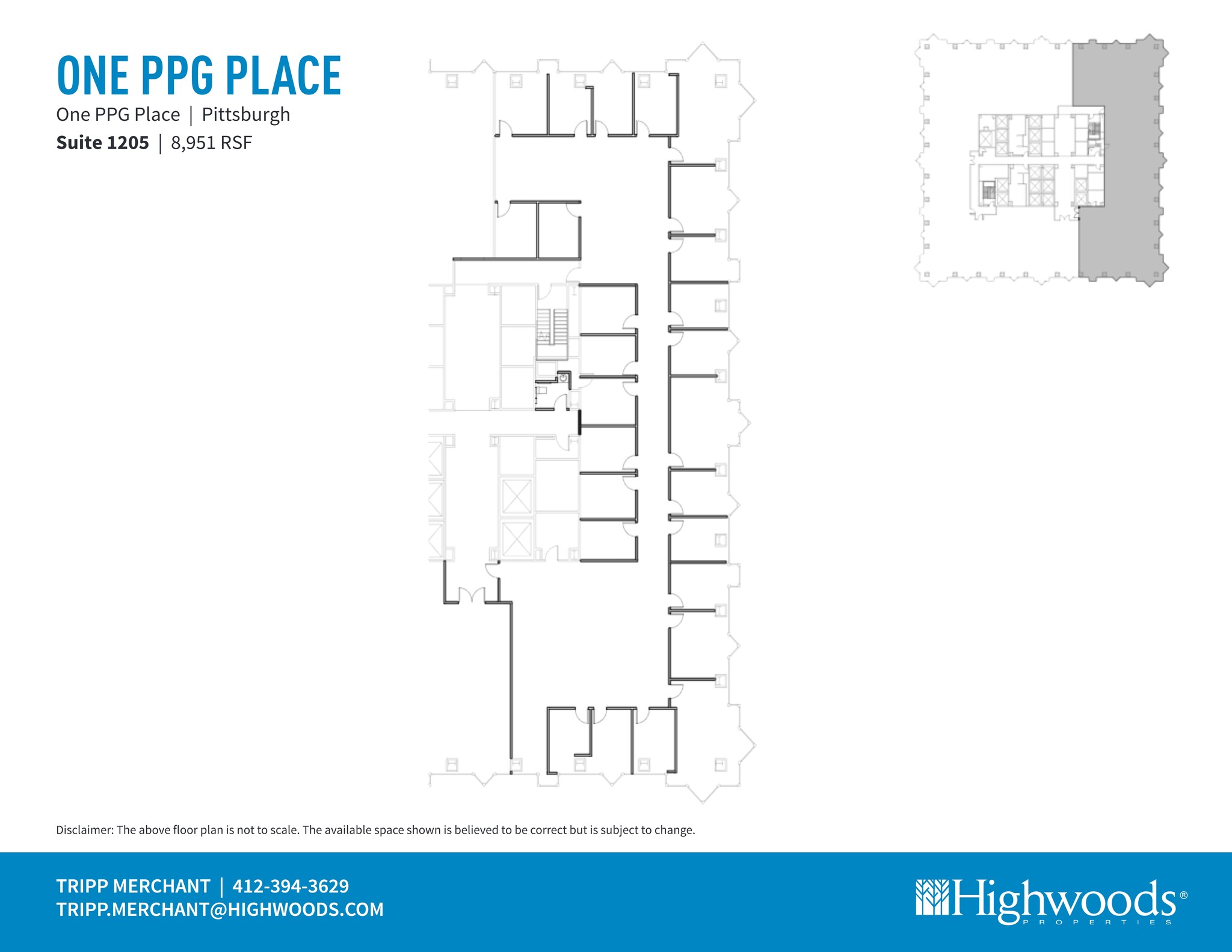 1 PPG Pl, Pittsburgh, PA for lease Site Plan- Image 1 of 1