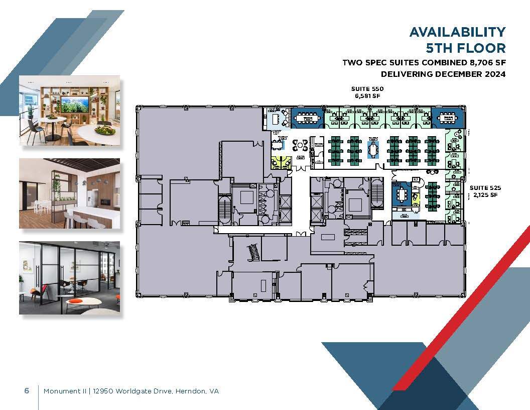 12950 Worldgate Dr, Herndon, VA for lease Floor Plan- Image 1 of 2