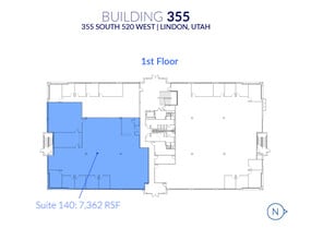 350 S 520 W, Lindon, UT for lease Floor Plan- Image 1 of 1