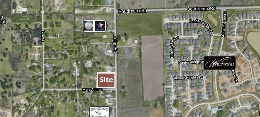 0 Telge Rd, Cypress, TX for sale Aerial- Image 1 of 1