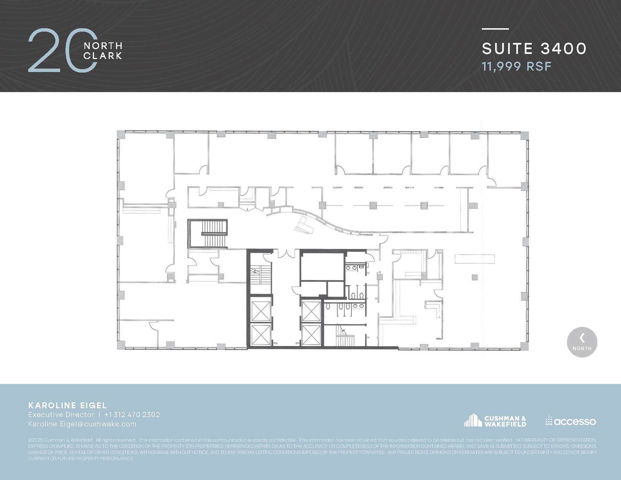20 N Clark St, Chicago, IL for lease Floor Plan- Image 1 of 1