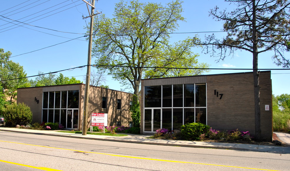 117 E Palatine Rd, Palatine, IL for lease - Building Photo - Image 1 of 5