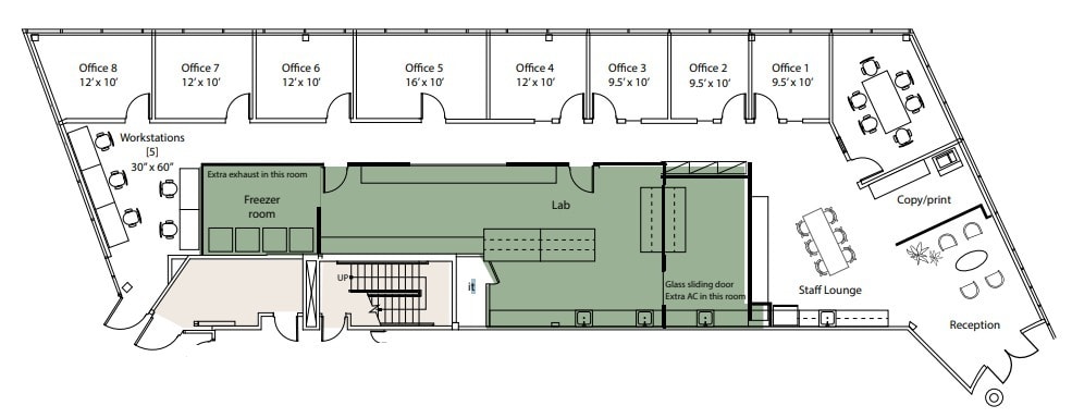 9990 Mesa Rim Rd, San Diego, CA for lease Floor Plan- Image 1 of 1