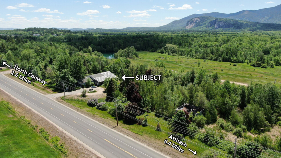 151 White Mountain Hwy, Intervale, NH for sale - Aerial - Image 1 of 1