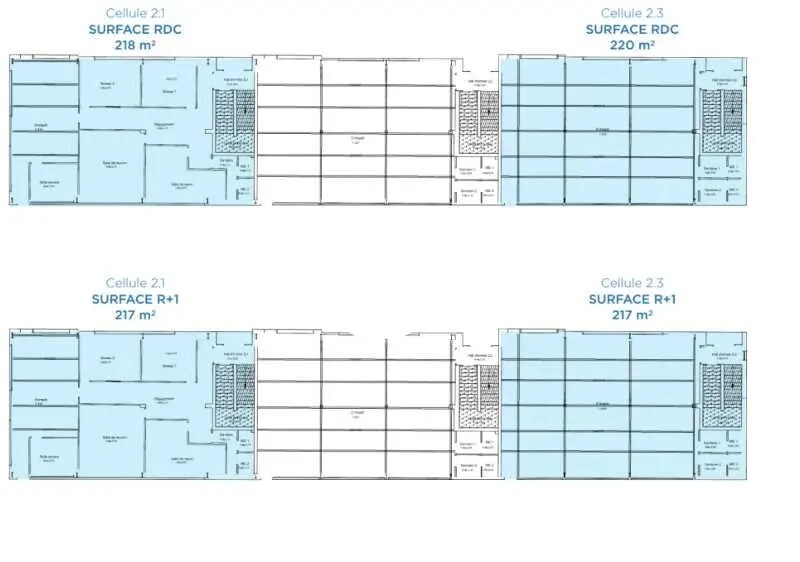 Flex in Taverny for lease - Floor Plan - Image 2 of 3