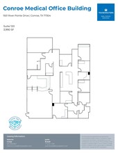 1501 River Pointe Dr, Conroe, TX for lease Floor Plan- Image 2 of 2